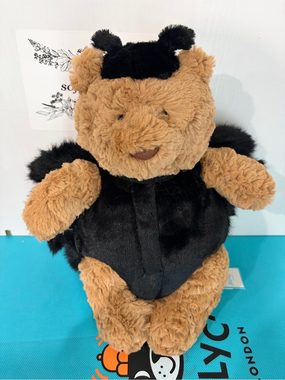 AUTHENTIC‼️ NWT Jellycat Bartholomew Bear 'Spider' Halloween -FAST SHIPPING